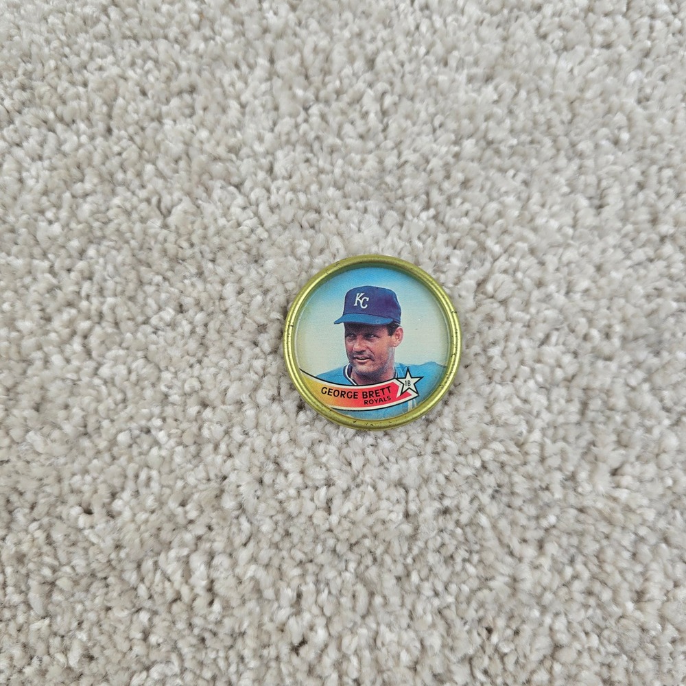Topps George Brett Baseball Coin 1989 Kansas City Royals #34 Vintage